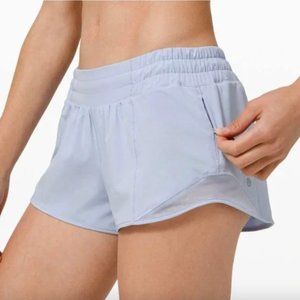 lulemon hotty hot blue linen size 2 2.5"